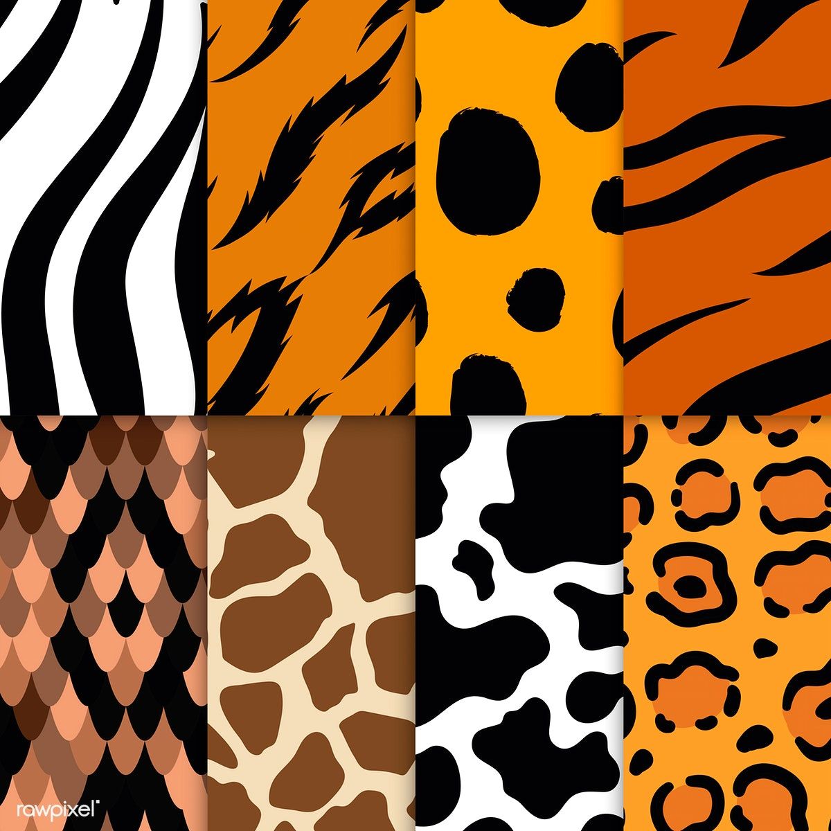 Detail Animal Print Background Free Nomer 51