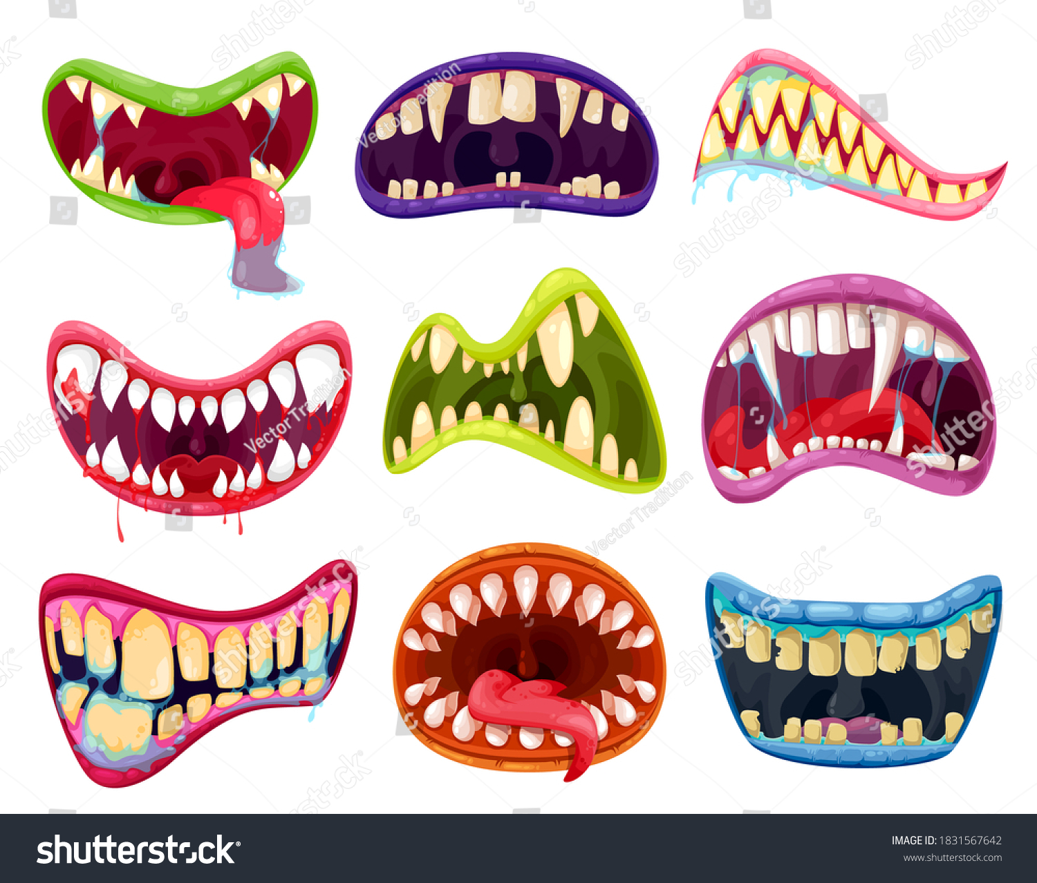 Detail Animal Teeth Clipart Nomer 17