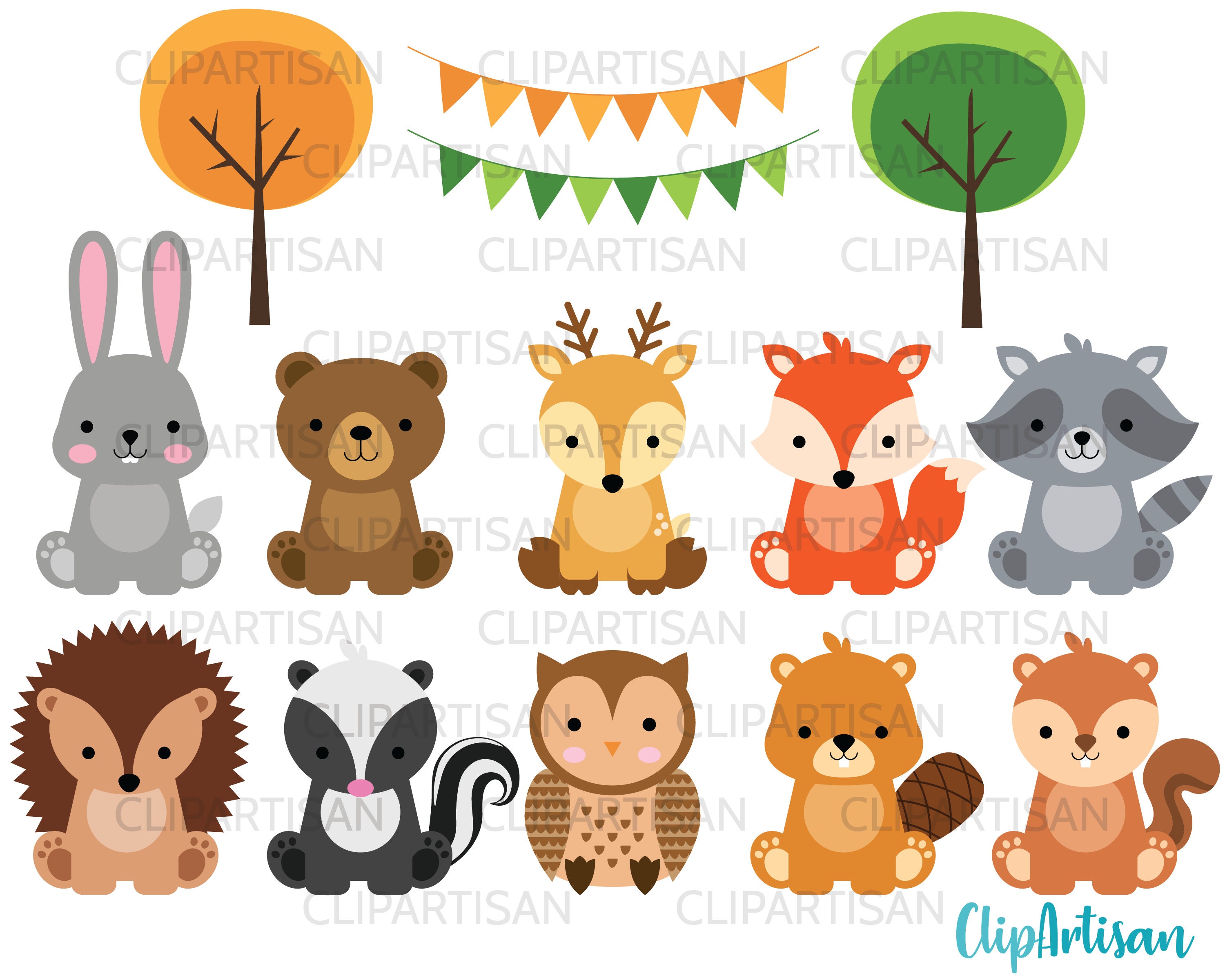 Detail Animales Clipart Nomer 7