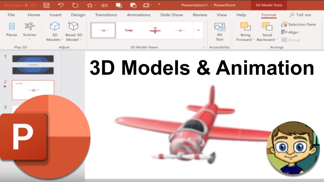 Detail Animasi 3d Ppt Nomer 2