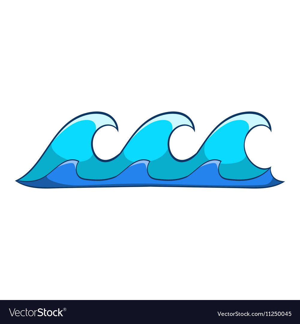Detail Cartoon Waves Nomer 2