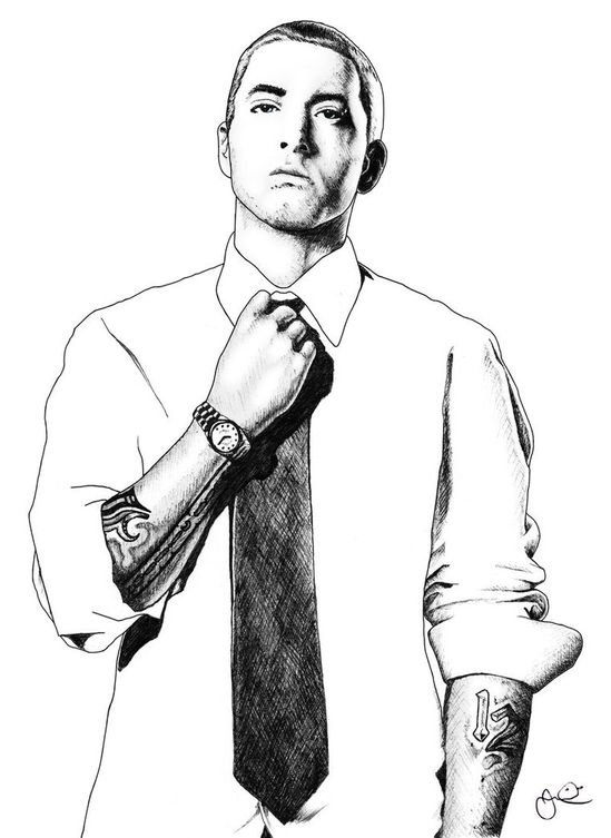 Detail Eminem Portrait Nomer 19