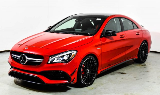 Detail Red Mercedes Benz Cla Nomer 4