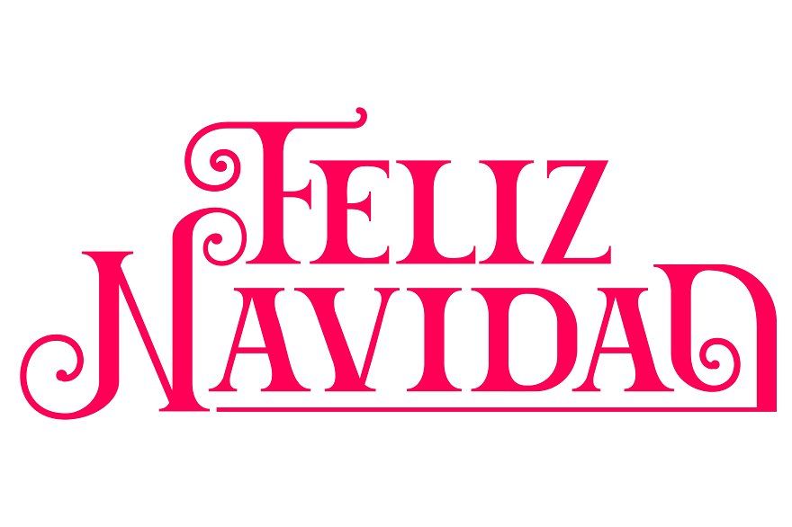 Detail Text Von Feliz Navidad Nomer 26