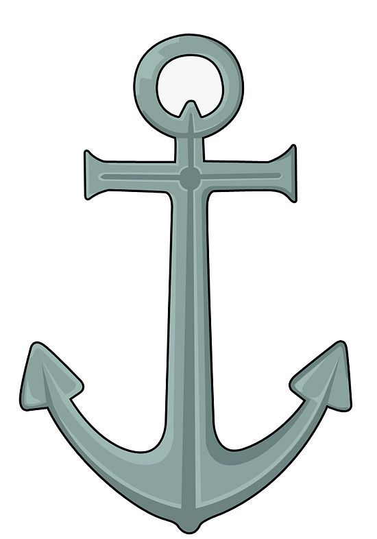 Detail Anchor Drawing Nomer 6