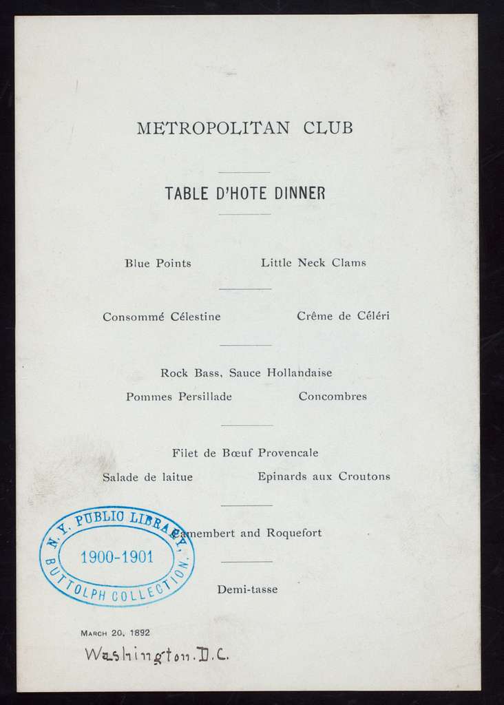 Detail Contoh Menu Table D Hote Nomer 22