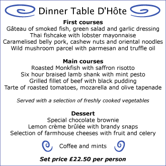 Detail Contoh Menu Table D Hote Nomer 27