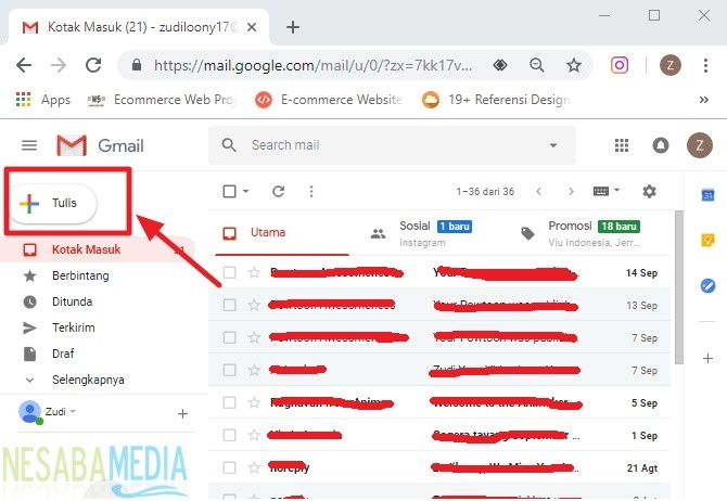 Detail Contoh Menulis Email Nomer 41