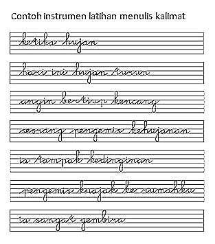 Detail Contoh Menulis Halus Nomer 25