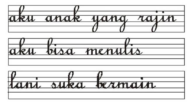 Detail Contoh Menulis Halus Nomer 44