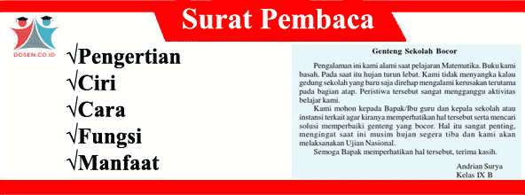 Detail Contoh Menulis Surat Pembaca Nomer 11