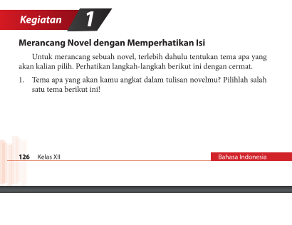 Detail Contoh Merancang Novel Nomer 26