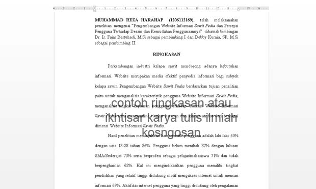 Detail Contoh Meringkas Jurnal Nomer 25