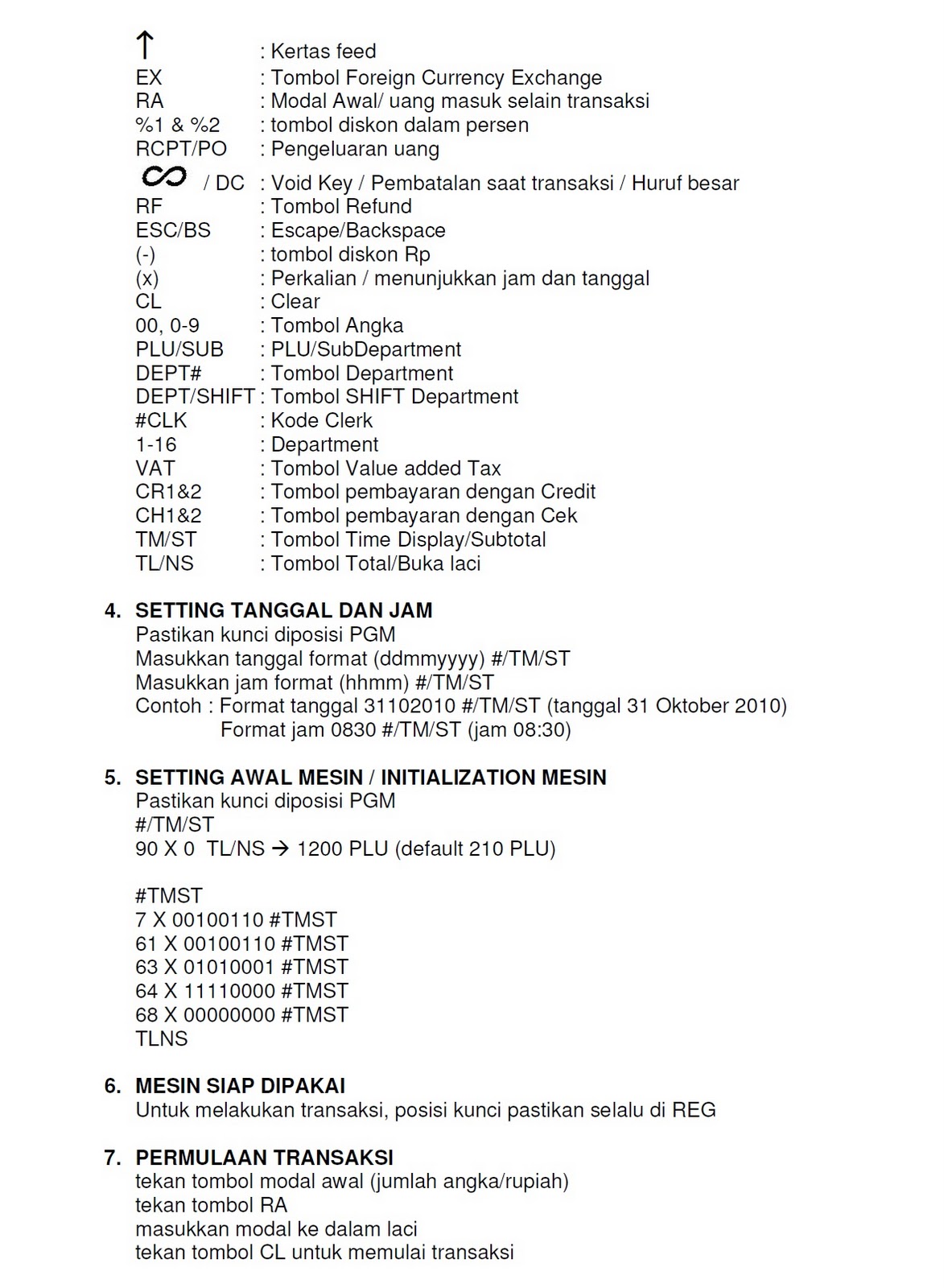 Detail Contoh Mesin Cash Register Nomer 36