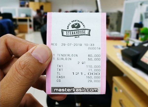 Detail Contoh Mesin Cash Register Nomer 40