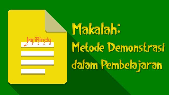 Detail Contoh Metode Demonstrasi Nomer 24