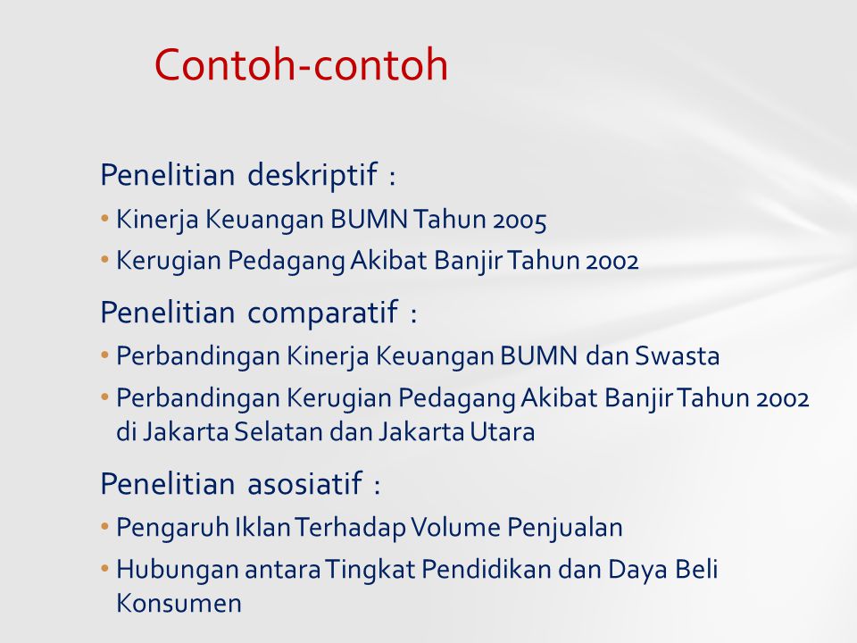 Detail Contoh Metode Deskriptif Nomer 33