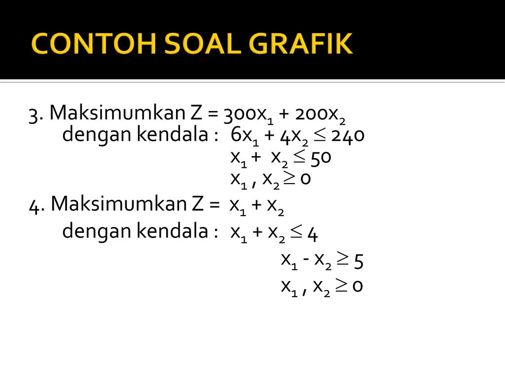 Detail Contoh Metode Grafik Nomer 18