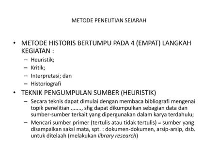 Detail Contoh Metode Historis Nomer 20