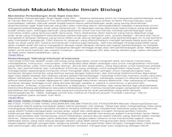 Detail Contoh Metode Ilmiah Biologi Nomer 19