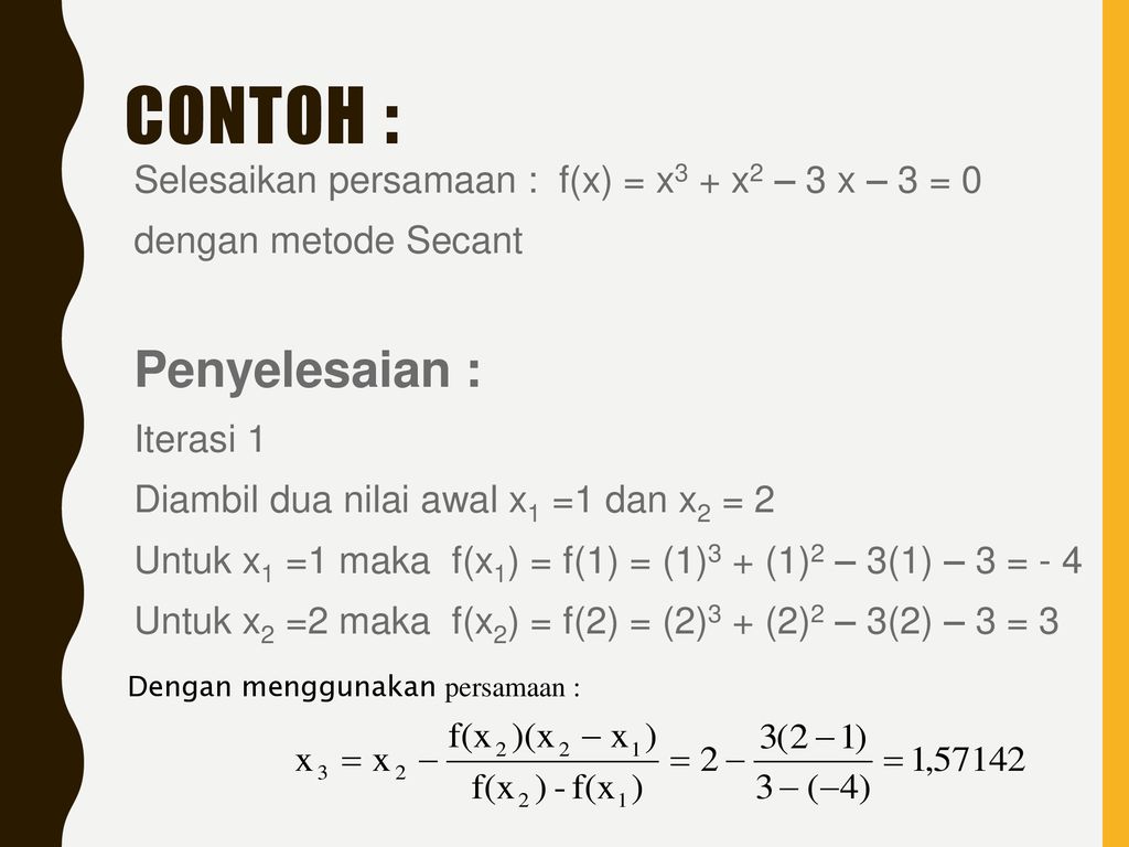 Detail Contoh Metode Numerik Nomer 15