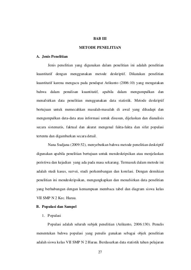 Detail Contoh Metode Penelitian Proposal Nomer 2