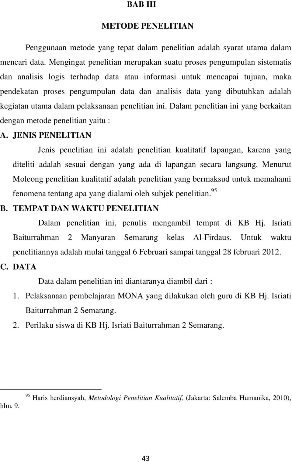 Detail Contoh Metode Penelitian Proposal Nomer 28