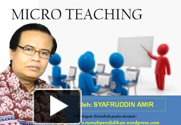 Detail Contoh Micro Teaching Nomer 15