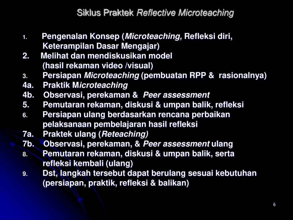 Detail Contoh Micro Teaching Nomer 30