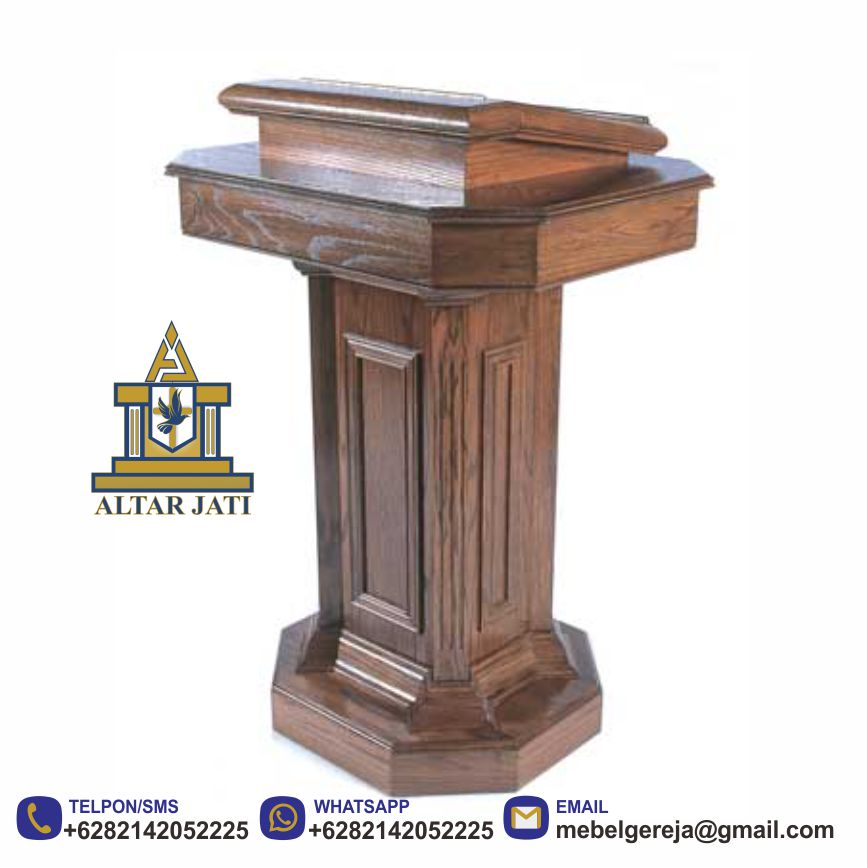 Detail Contoh Mimbar Gereja Minimalis Nomer 8