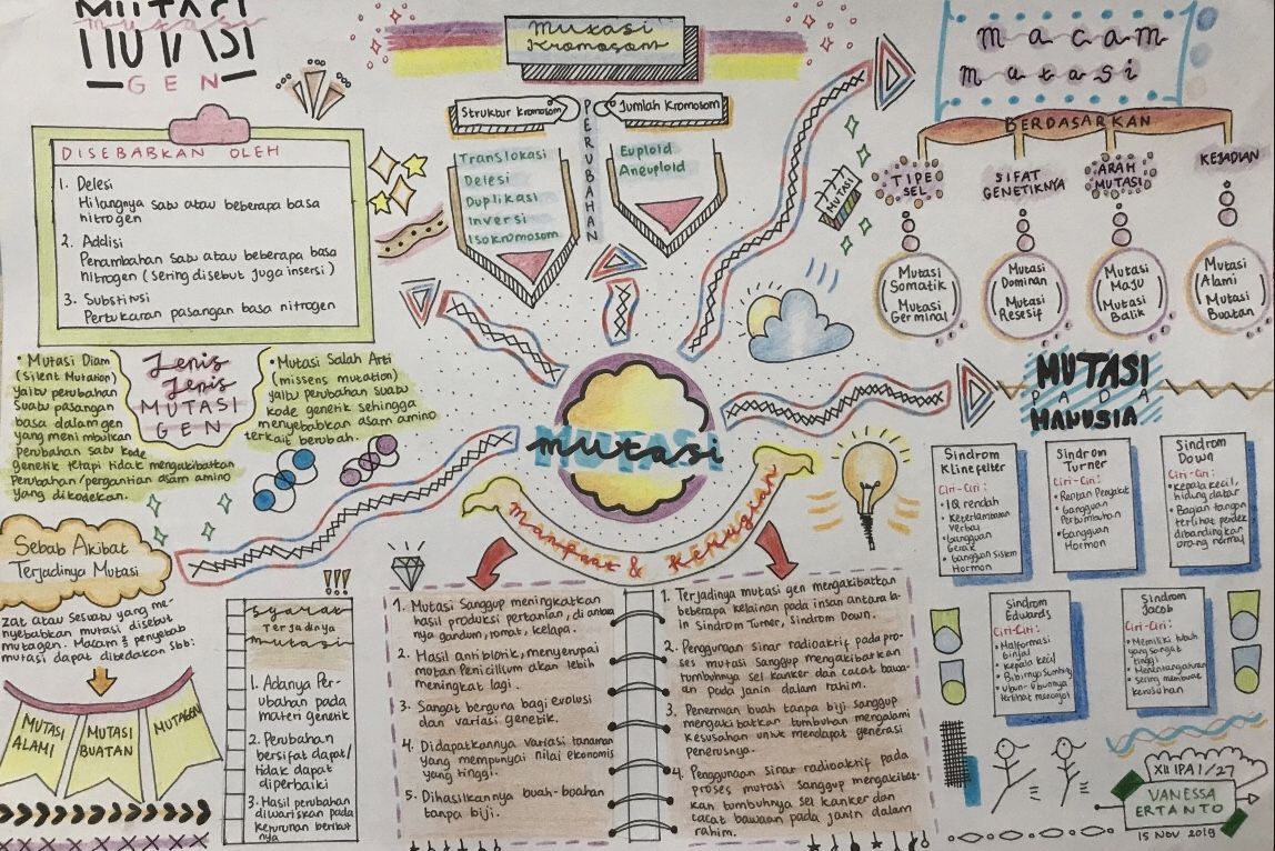 Detail Contoh Mind Mapping Biologi Nomer 8