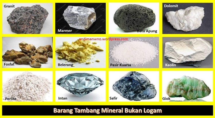 Contoh Mineral Non Logam - KibrisPDR