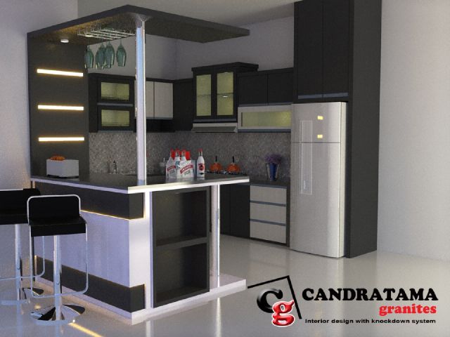 Detail Contoh Mini Bar Dapur Minimalis Nomer 6