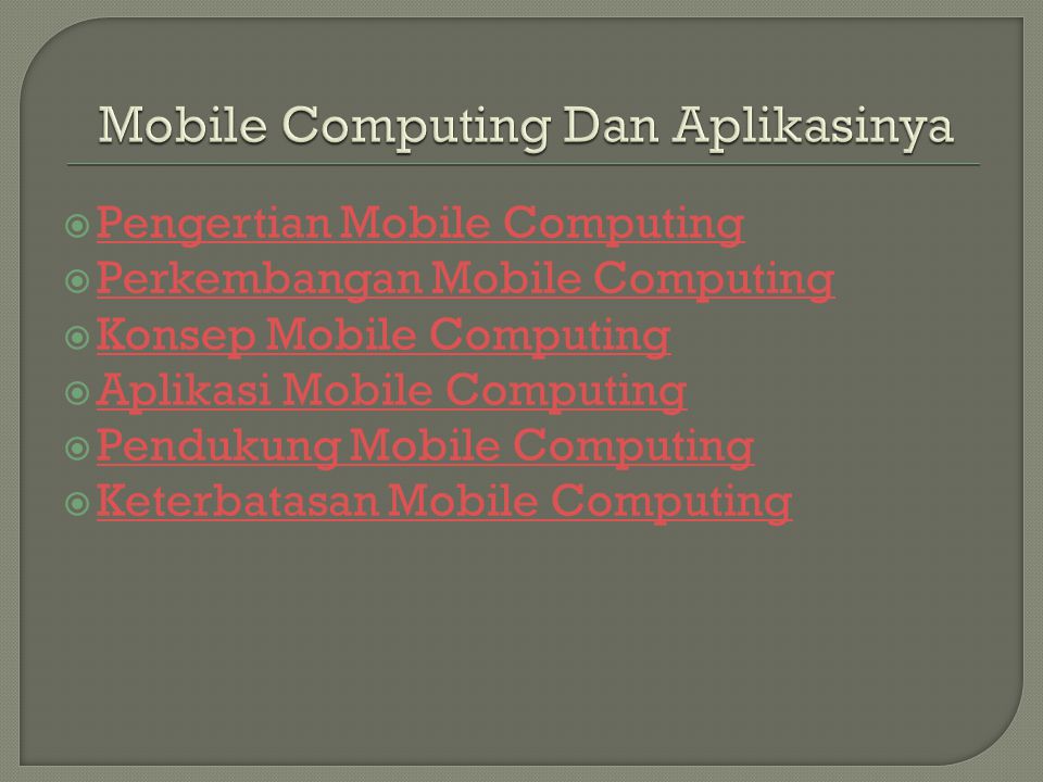 Detail Contoh Mobile Computing Nomer 27