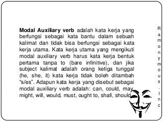 Detail Contoh Modal Auxiliary Nomer 54