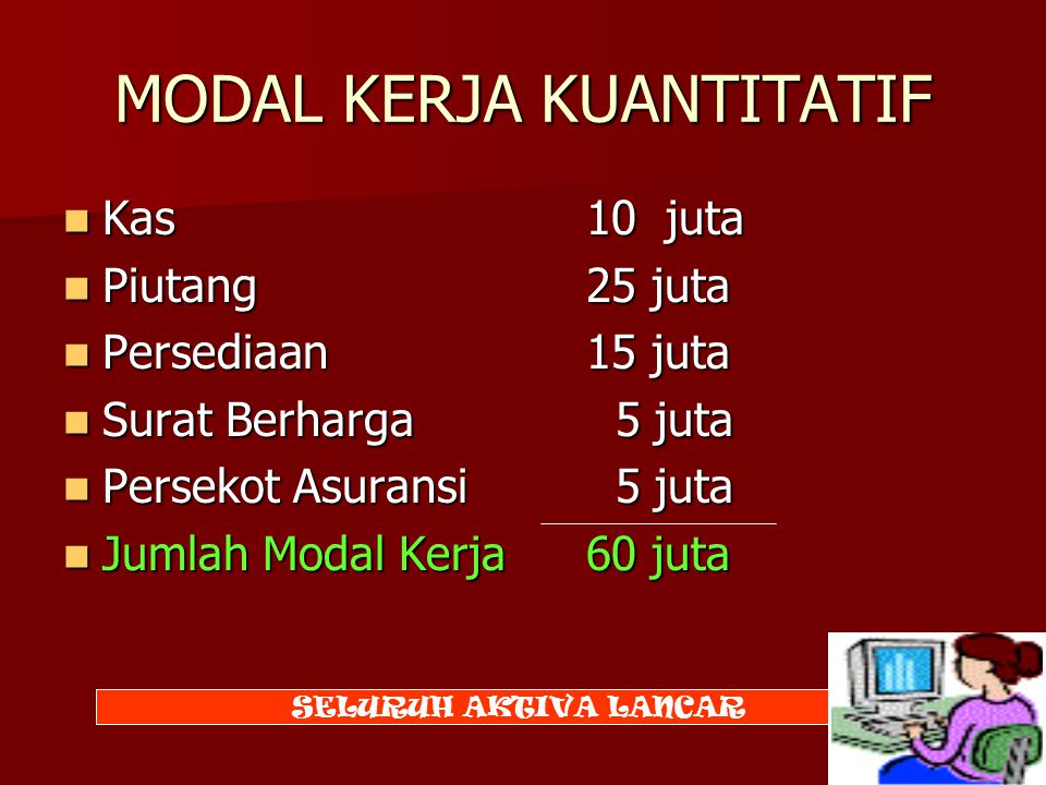 Detail Contoh Modal Kerja Nomer 8