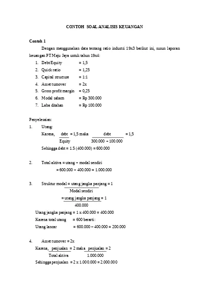 Detail Contoh Modal Sendiri Nomer 12