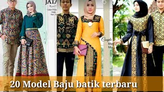 Detail Contoh Model Baju Batik Kombinasi Nomer 5