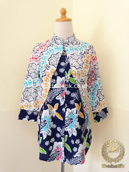 Detail Contoh Model Baju Batik Modern Nomer 35