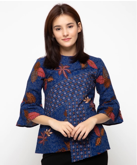 Detail Contoh Model Baju Batik Wanita Nomer 18