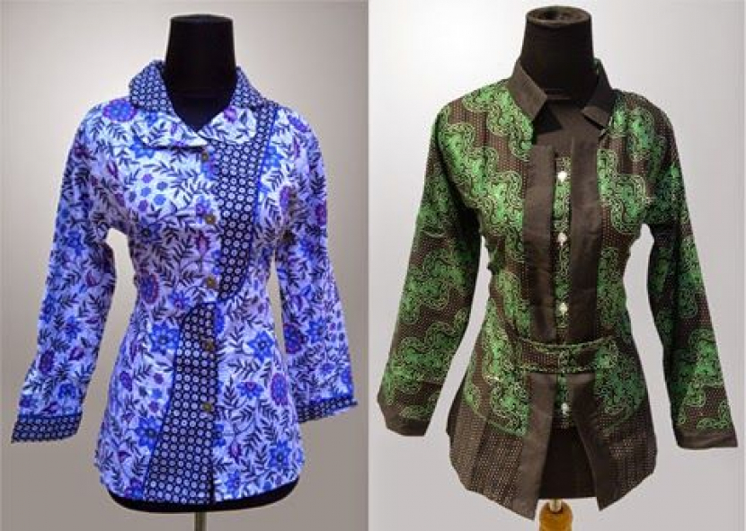 Detail Contoh Model Baju Batik Wanita Nomer 4