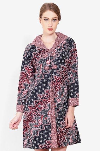 Detail Contoh Model Baju Batik Wanita Nomer 34