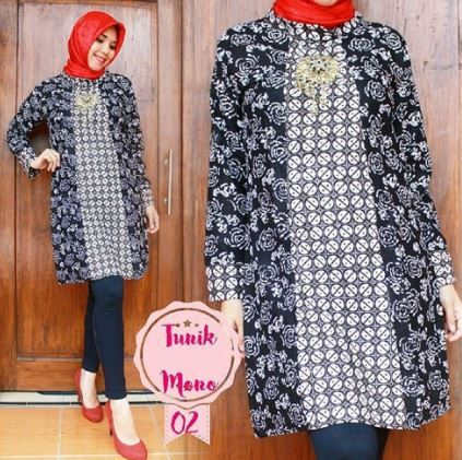 Detail Contoh Model Baju Batik Wanita Nomer 35