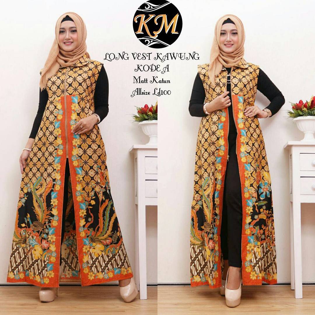 Detail Contoh Model Baju Batik Wanita Nomer 44