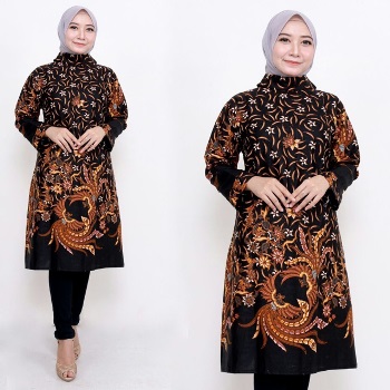 Detail Contoh Model Baju Batik Wanita Nomer 9