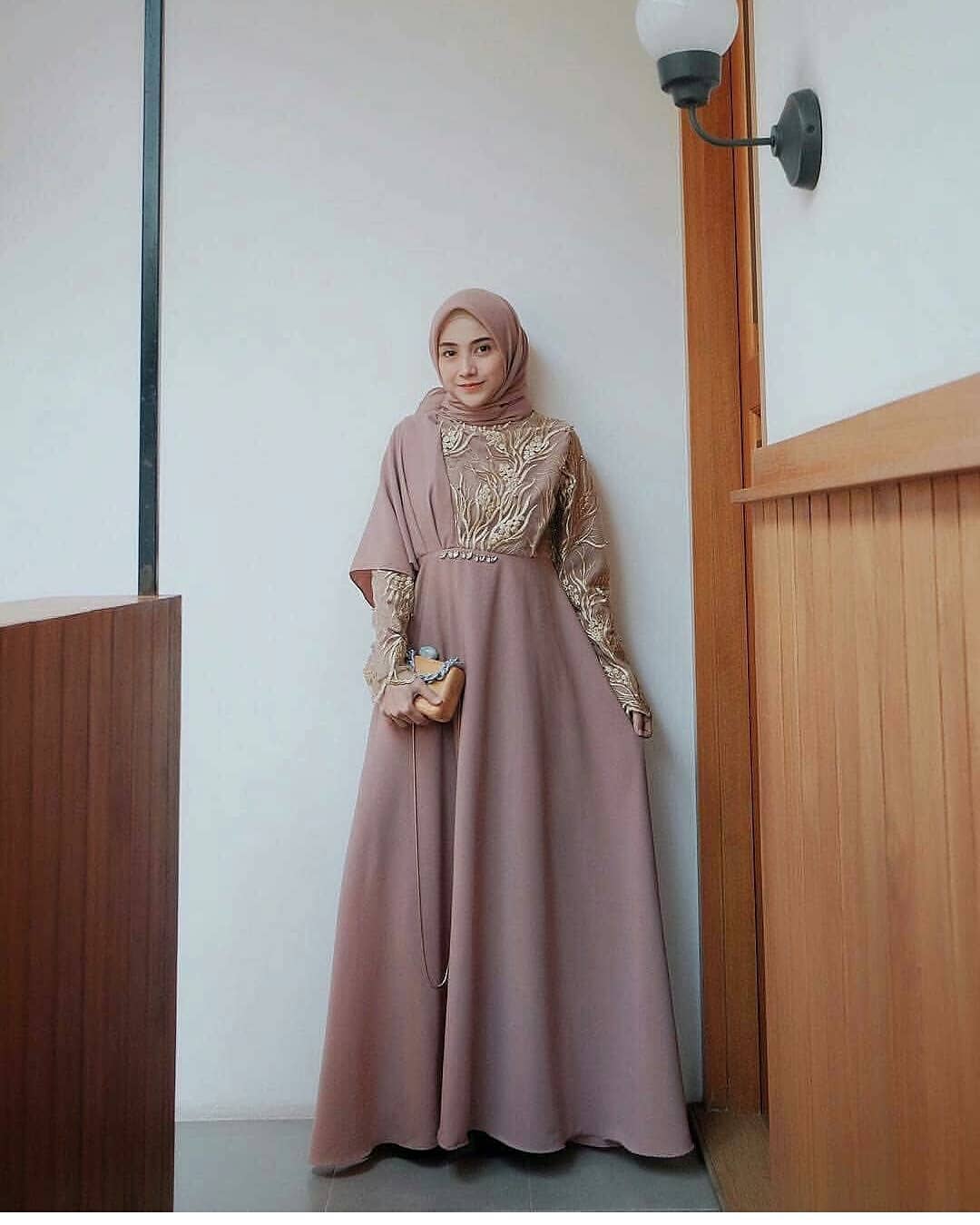 Detail Contoh Model Baju Gamis Terbaru Nomer 12