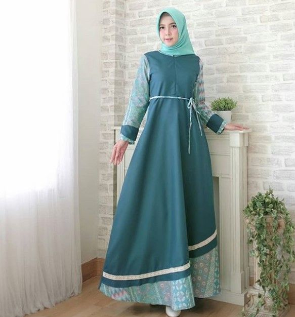 Detail Contoh Model Baju Gamis Terbaru Nomer 23