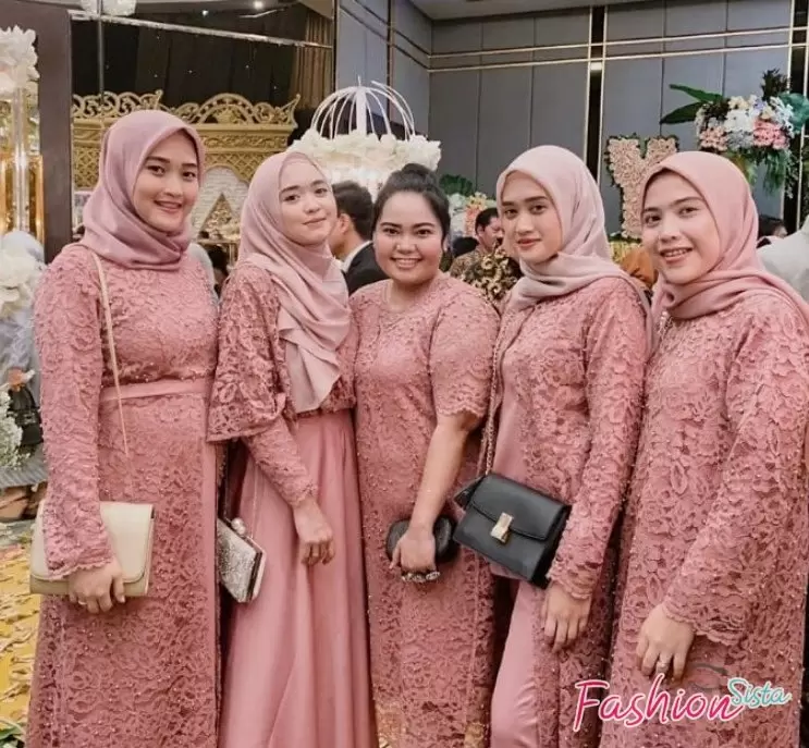 Detail Contoh Model Lengan Gamis Nomer 49