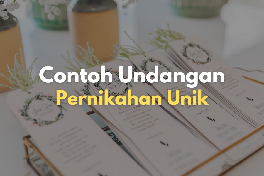 Detail Contoh Model Undangan Pernikahan Unik Nomer 39