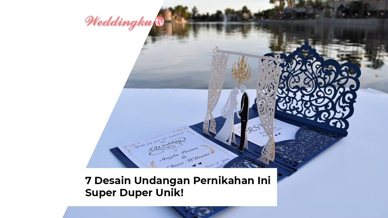 Detail Contoh Model Undangan Pernikahan Unik Nomer 42